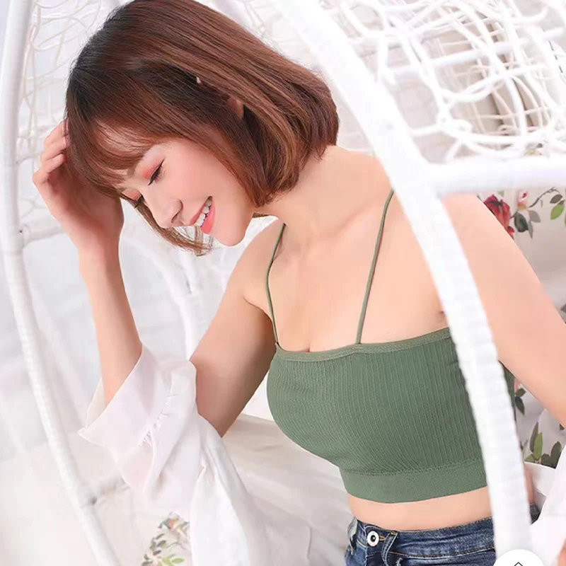 Wrap the chest sports show small breasts underwear female students girls tube top camisole 70-170 kg
Wrap the chest sports show small breasts underwear female students girls tube top camisole 70-170 kg