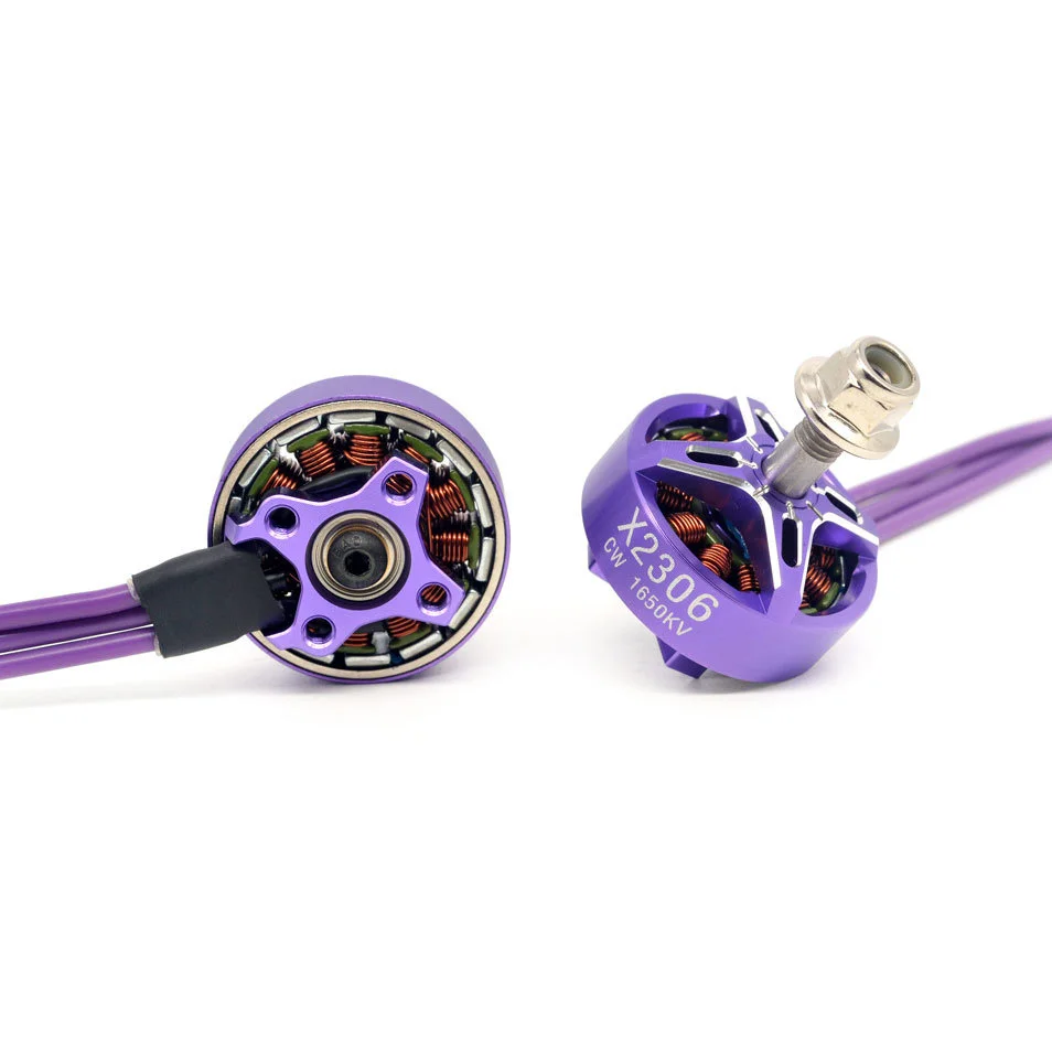 4 шт. X2306 1650KV 3-6S бесщеточный двигатель для FPV гоночного дрона квадрокоптера модели