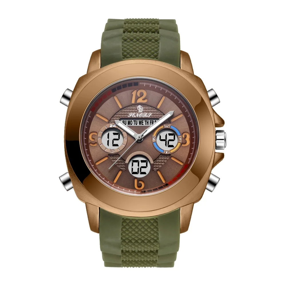 Luxury Fashion Mens Watches Top Brand Army Green Unique Week Life Military Waterproof QuartzWrist Watch Men Sport Clock 2020
Luxury Fashion Mens Watches Top Brand Army Green Unique Week Life Military Waterproof QuartzWrist Watch Men Sport Clock 2020