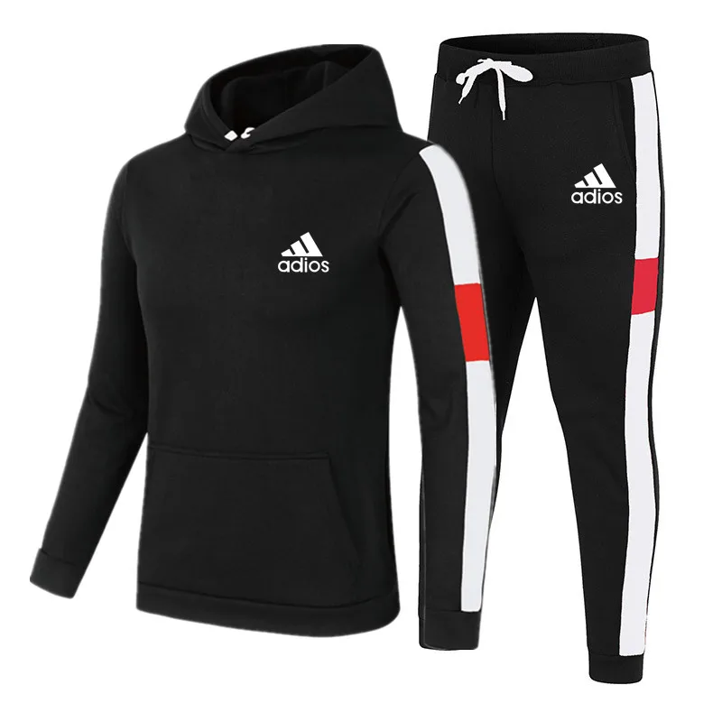 2021 Brand Men Solid Color Casual Sets Autumn New Men's Hoodies + Pants Two-Piece Tracksuit Trendy Sportswear Set Male
2021 Brand Men Solid Color Casual Sets Autumn New Men's Hoodies + Pants Two-Piece Tracksuit Trendy Sportswear Set Male