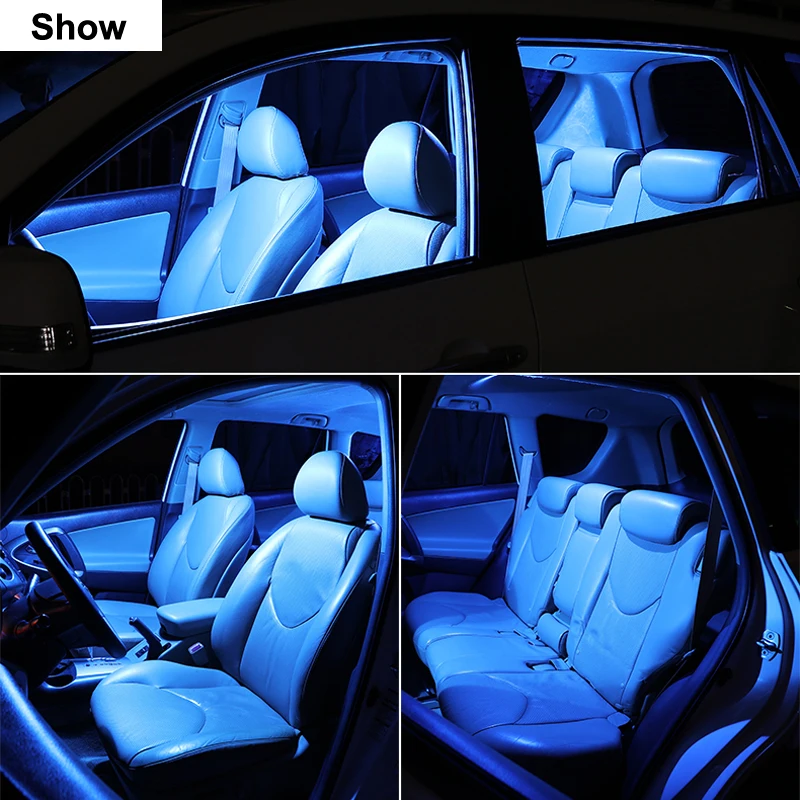 12 Светодиодный т. светодиодные лампы для салона Toyota Prius A V Plus 2012 2013 2014 2015 2016 2017 2018 2019