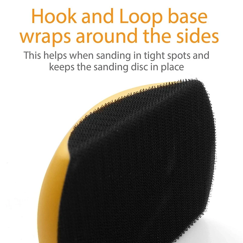 Promotion! 5 Inch Hand Sanding Block For Hook & Loop Sandpaper Hand Pad Polishing Pad Abrasive Tools 
Promotion! 5 Inch Hand Sanding Block For Hook & Loop Sandpaper Hand Pad Polishing Pad Abrasive Tools