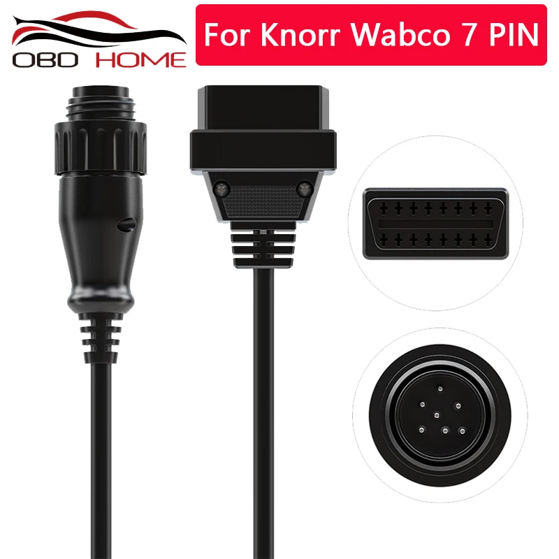 Кабель преобразователя Knorr для Wa-bco 7 PIN 7pin к OBD2, для дизельного грузовика, для Knorr, для Wabco, для трейлера OBD II 16PIN
Кабель преобразователя Knorr для Wa-bco 7 PIN 7pin к OBD2, для дизельного грузовика, для Knorr, для Wabco, для трейлера OBD II 16PIN