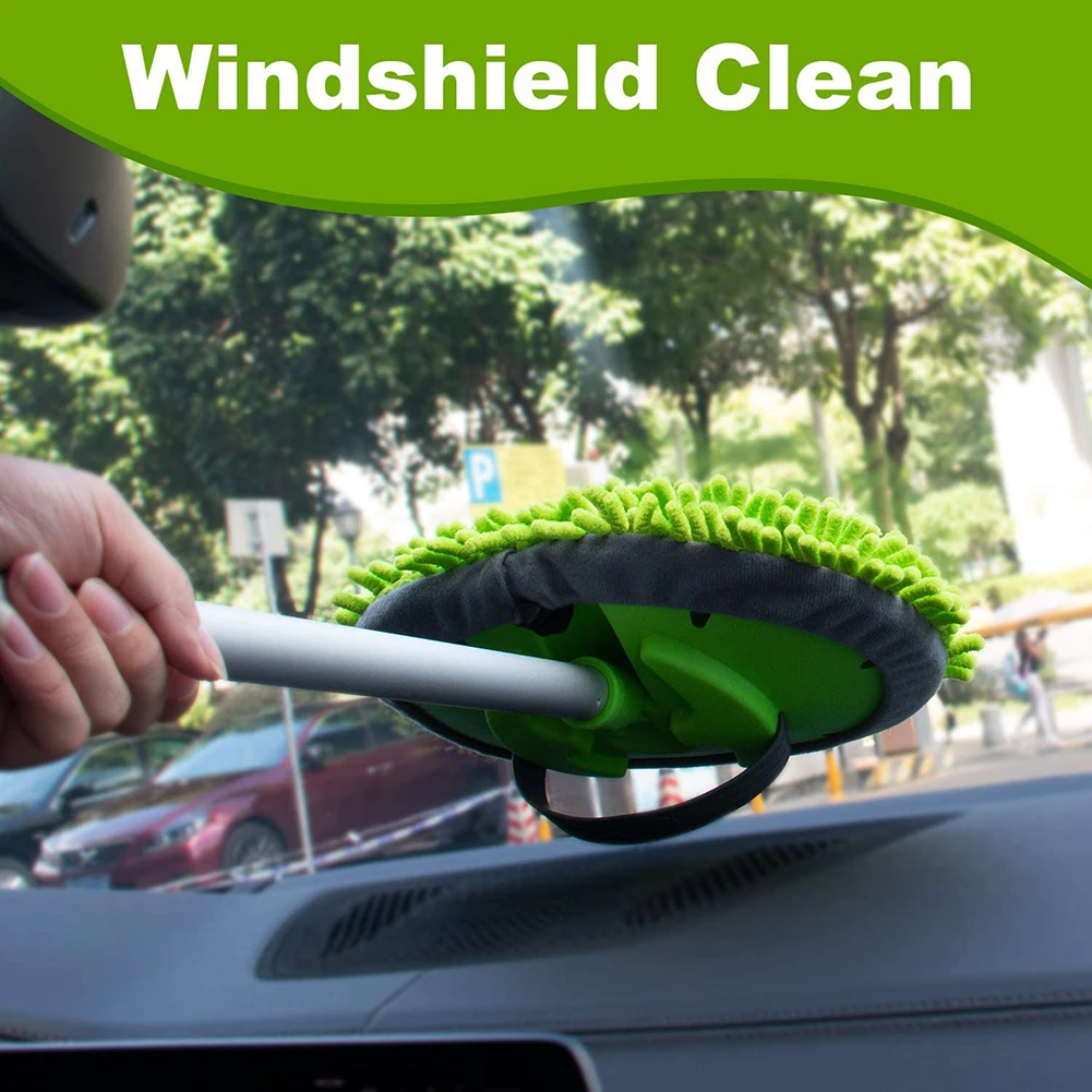 2 in 1 Telescopic Car Washing Mop Auto Vehicle Cleaning Dust Remover Brush Kit with 2 Spare Head Chenille Cleaner Tool Accessory
2 in 1 Telescopic Car Washing Mop Auto Vehicle Cleaning Dust Remover Brush Kit with 2 Spare Head Chenille Cleaner Tool Accessory