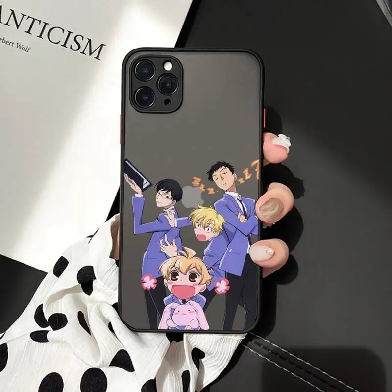 Oran High School Host Club Phone Case matte transparent For iphone 7 8 11 12 plus mini x xs xr pro max cover
Oran High School Host Club Phone Case matte transparent For iphone 7 8 11 12 plus mini x xs xr pro max cover