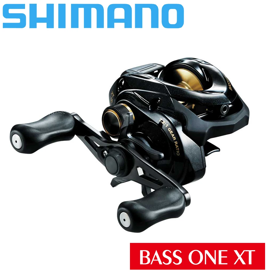 SHIMANO BASS ONE XT Baitcasting Reel 7.2:1 4+1BB SVS brake technology S A-RB/A-RB Bearing fishing reels
SHIMANO BASS ONE XT Baitcasting Reel 7.2:1 4+1BB SVS brake technology S A-RB/A-RB Bearing fishing reels