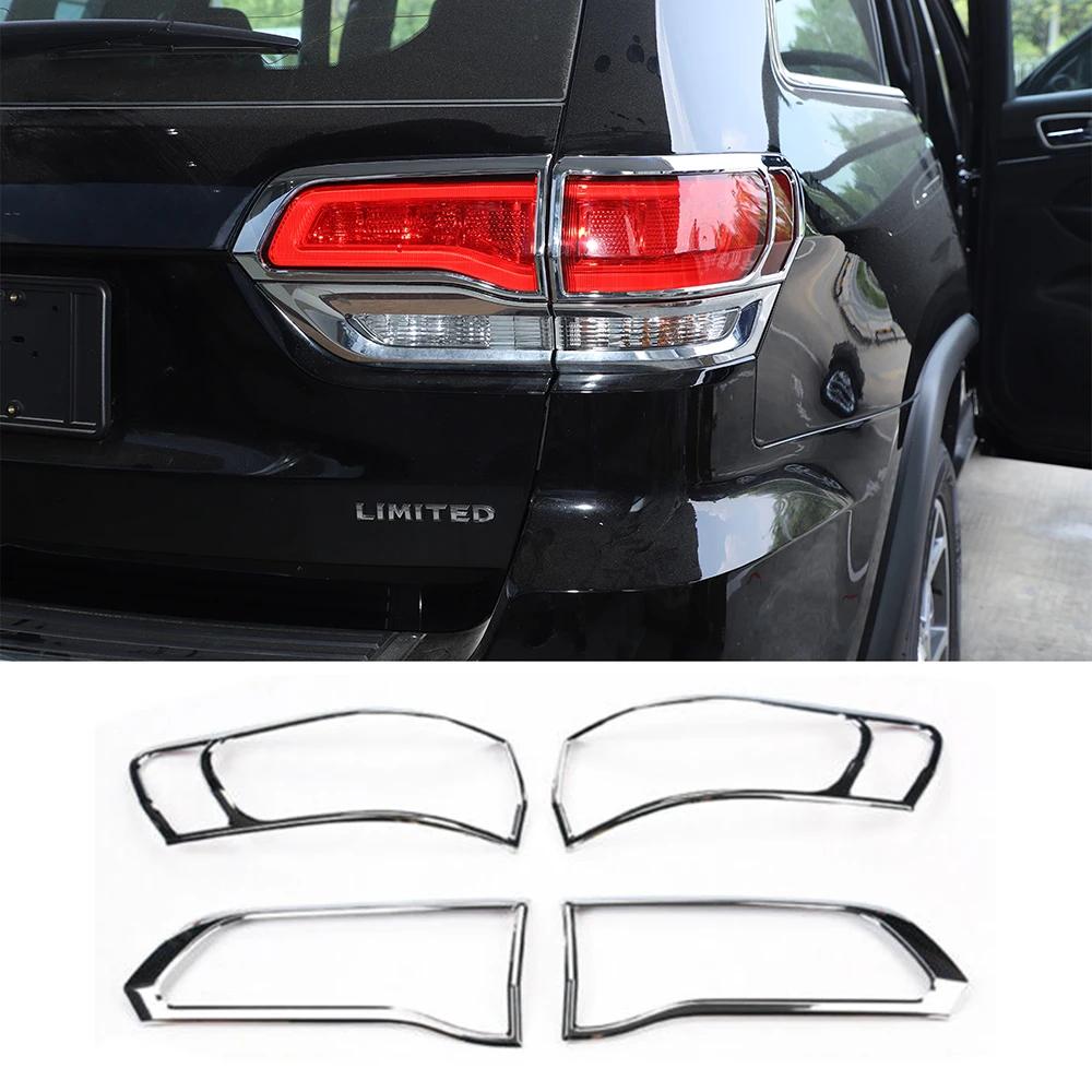 Chrome ABS Rear Tail Light Lamp Cover Decorative Trim Fit For Jeep Grand Cherokee 2014-2021 Exterior Car Accessories
Chrome ABS Rear Tail Light Lamp Cover Decorative Trim Fit For Jeep Grand Cherokee 2014-2021 Exterior Car Accessories