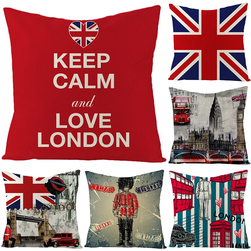 British style Pillow Cushion Cover Street Scenery Pillowcase Phone Booth Bus Bell Tower Throw Pillow Case Home Sofa Car Decor
British style Pillow Cushion Cover Street Scenery Pillowcase Phone Booth Bus Bell Tower Throw Pillow Case Home Sofa Car Decor