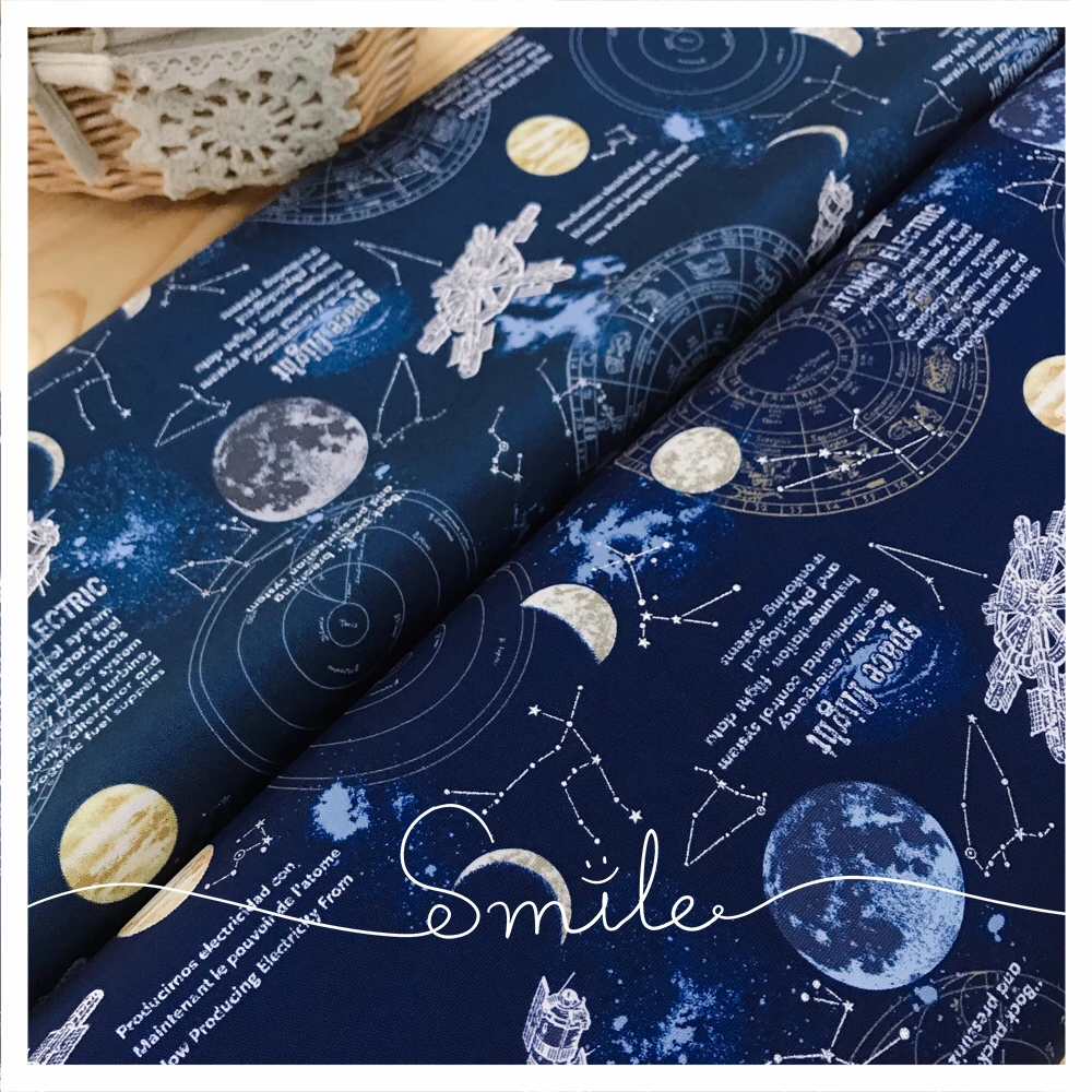45*110cm Canvas Cosmic Star Printing Fabric Patchwork Cloth DIY Sewing Quilting Material Needlework Handmade Cloth Dress Bedding
45*110cm Canvas Cosmic Star Printing Fabric Patchwork Cloth DIY Sewing Quilting Material Needlework Handmade Cloth Dress Bedding