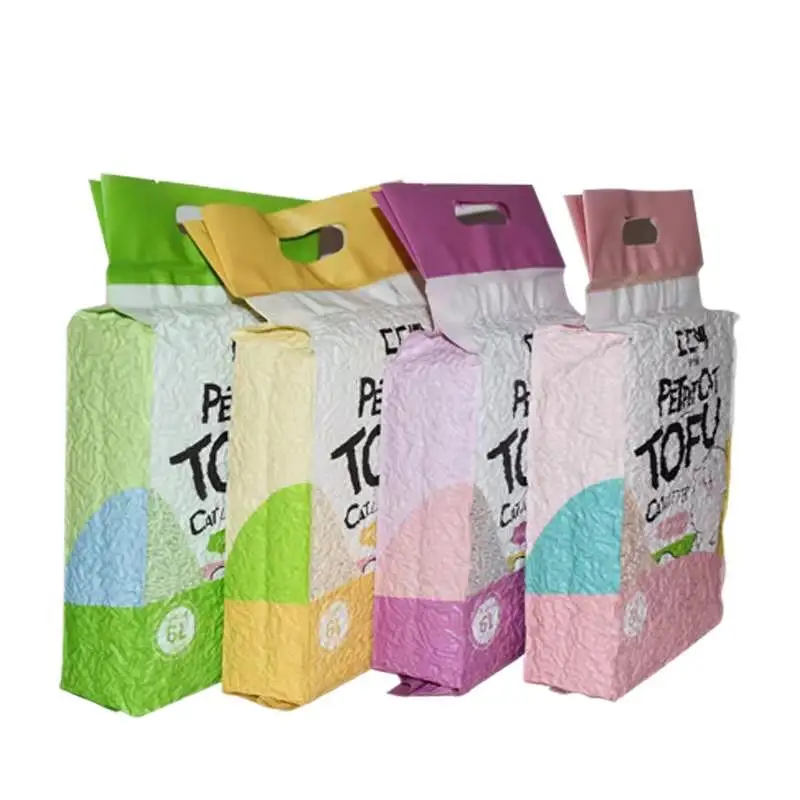 Tofu cat litter 6L cat litter 5 kg in bulk tons of hair particles can flush toilet
