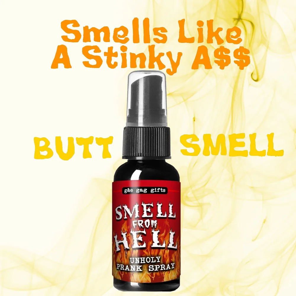 Novelties Liquid Fart Gag Prank Joke Toy Spray Can Stink Bomb Smelly Stinky Gas 30ml Interesting Lovely Toy 2021
Novelties Liquid Fart Gag Prank Joke Toy Spray Can Stink Bomb Smelly Stinky Gas 30ml Interesting Lovely Toy 2021
