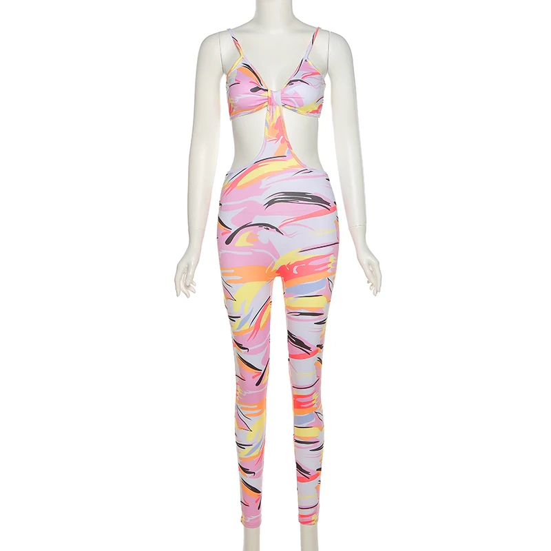 MHCMBSBS Sexy Bandage Bodycon Jumpsuits Halter Tie-Dye Print Women Sleeveless One Piece Suits Party Beach Rompers 2021 New
MHCMBSBS Sexy Bandage Bodycon Jumpsuits Halter Tie-Dye Print Women Sleeveless One Piece Suits Party Beach Rompers 2021 New