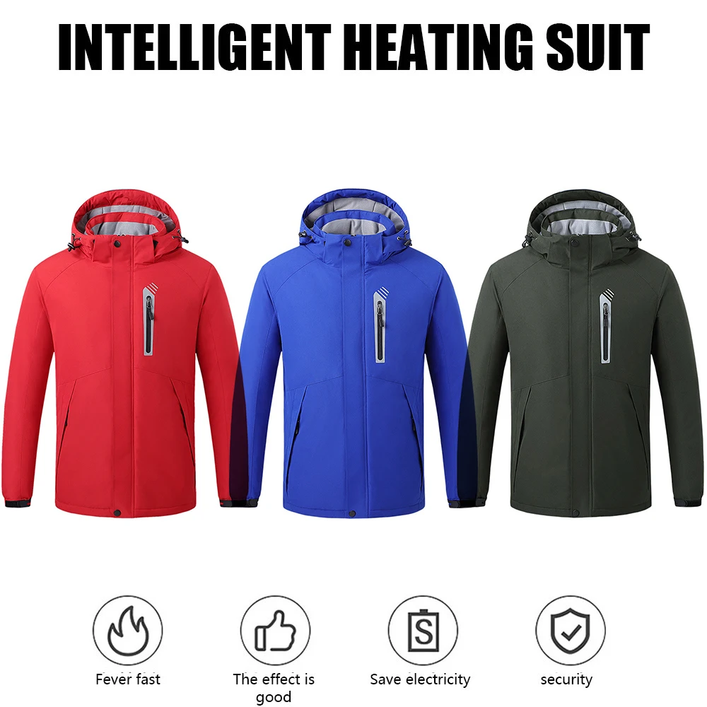 Smart 8 Zones Heated Jackets Men Women Thermostat USB Charging Winter Outdoor Warm Long Sleeves Unisex Heating Coat Clothing
Smart 8 Zones Heated Jackets Men Women Thermostat USB Charging Winter Outdoor Warm Long Sleeves Unisex Heating Coat Clothing