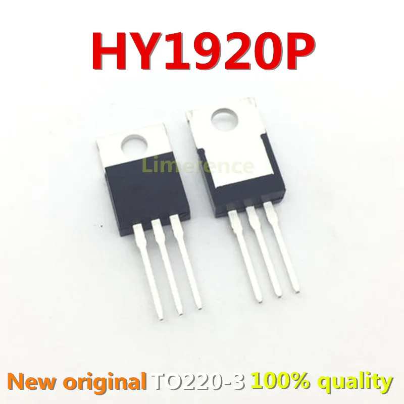100% nuevo 50 unids/lote original MOSFET HY1920P 90A200V HY1920 TO-220 Transistor
100% nuevo 50 unids/lote original MOSFET HY1920P 90A200V HY1920 TO-220 Transistor