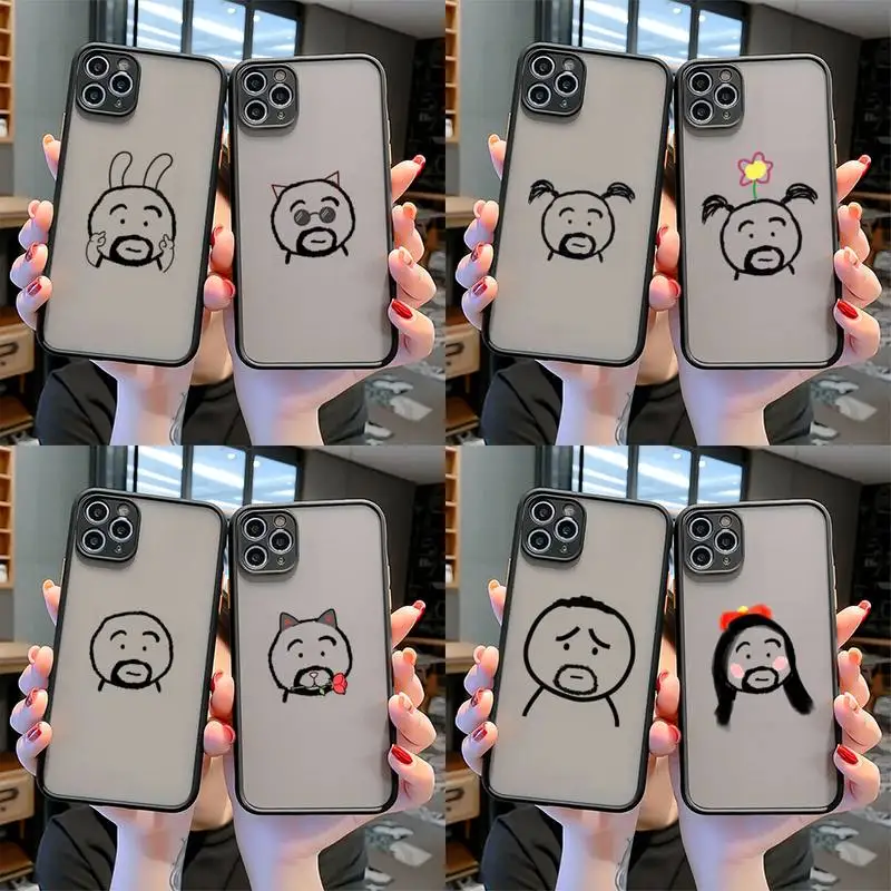 YNDFCNB Boy Girl Simple Lines Phone Case for iPhone 11 12 mini pro XS MAX 8 7 6 6S Plus X 5S SE 2020 XR Matte case
YNDFCNB Boy Girl Simple Lines Phone Case for iPhone 11 12 mini pro XS MAX 8 7 6 6S Plus X 5S SE 2020 XR Matte case