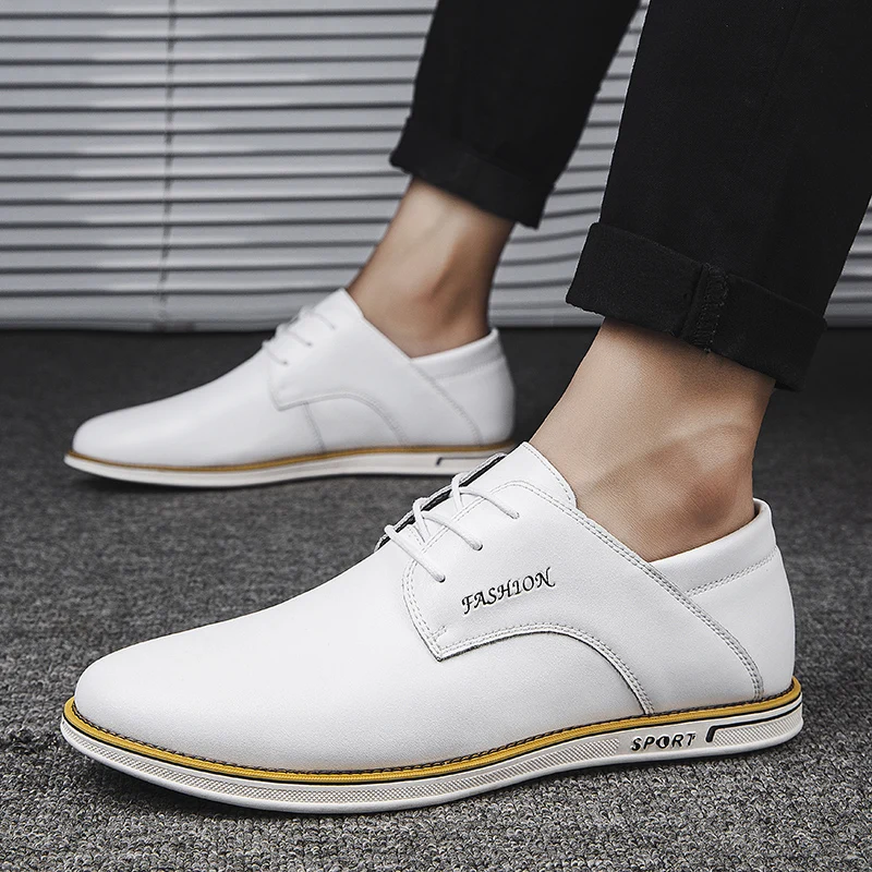 Men's Genuine Leather Shoes Soft Driving Shoes Oxford Shoes Lace Up Business Korean Breathable Men Casual Shoes 2020 New
Men's Genuine Leather Shoes Soft Driving Shoes Oxford Shoes Lace Up Business Korean Breathable Men Casual Shoes 2020 New