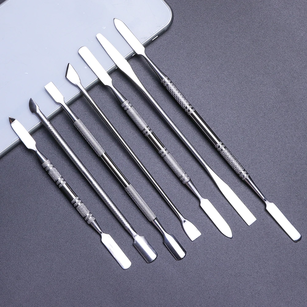 1pcs Double-end Silver Cuticle Remover Stainless Steel Finger Dead Skin Cut Manicure Stirring Rods Nail Art Pusher Tool CH01-16
1pcs Double-end Silver Cuticle Remover Stainless Steel Finger Dead Skin Cut Manicure Stirring Rods Nail Art Pusher Tool CH01-16