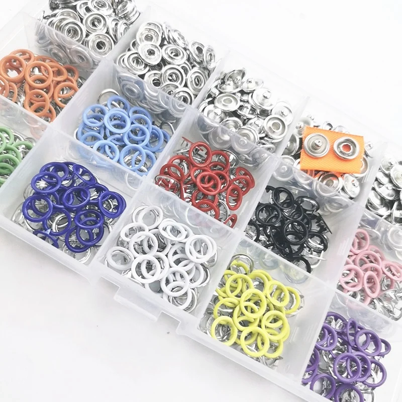 10 Colors Metal Snap Buttons Rings with Fastener Pliers Press Tool Kit Snap Button for Sewing and Crafting 9.5mm
10 Colors Metal Snap Buttons Rings with Fastener Pliers Press Tool Kit Snap Button for Sewing and Crafting 9.5mm
