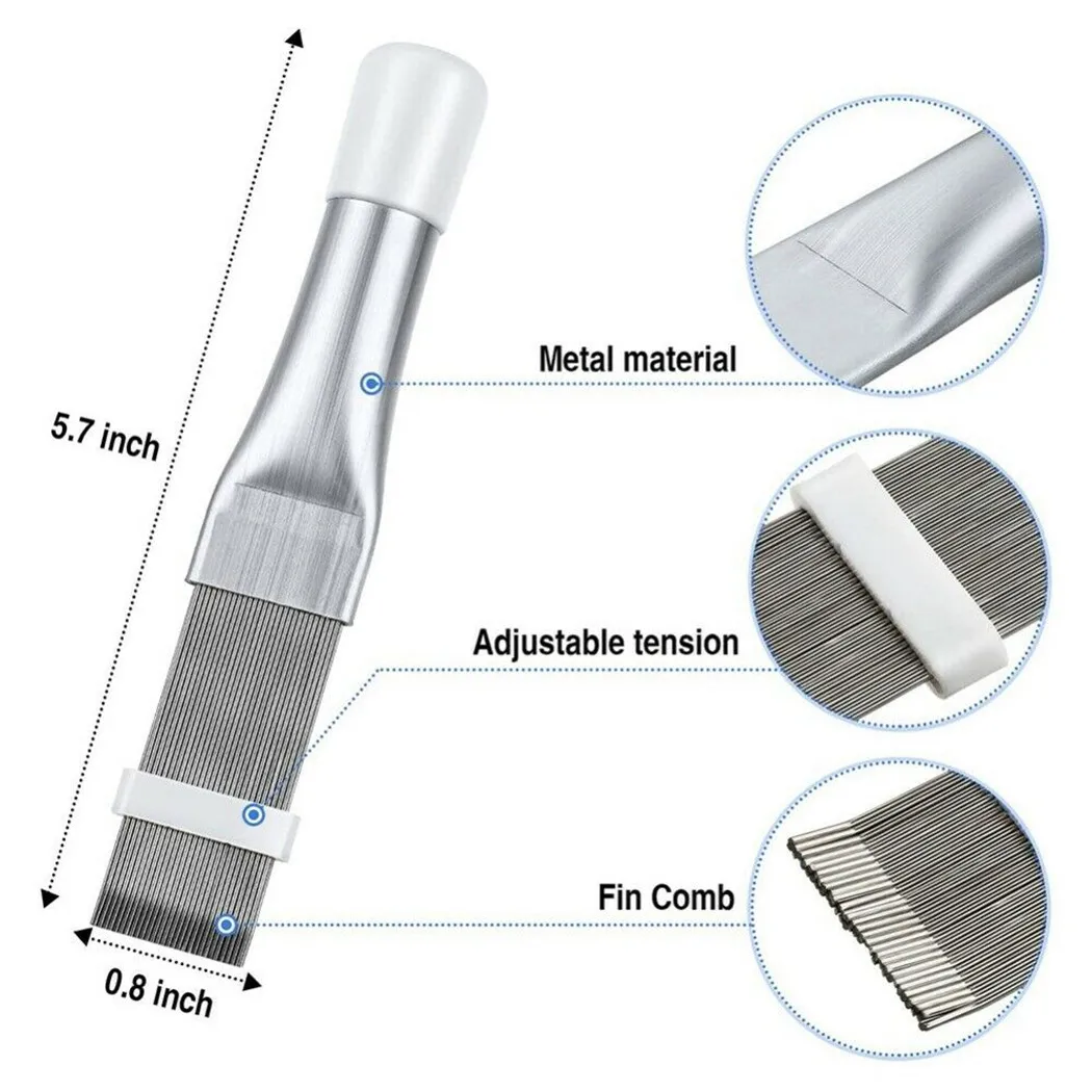 Portable Air Conditioning Fin Comb Radiator Condenser Cleaning Brush Repair Tool Portable Air Conditioning Fin Comb Cooling
Portable Air Conditioning Fin Comb Radiator Condenser Cleaning Brush Repair Tool Portable Air Conditioning Fin Comb Cooling