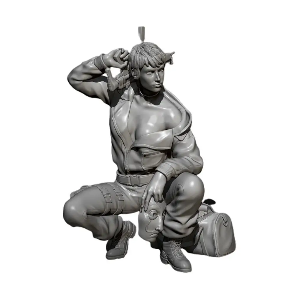 75mm 1/24 Resin Soldier White Mold Model Kits Figure DIY Self-assembled Mold Toy Bandit For Boy Female Gift 2548 B4A4
75mm 1/24 Resin Soldier White Mold Model Kits Figure DIY Self-assembled Mold Toy Bandit For Boy Female Gift 2548 B4A4