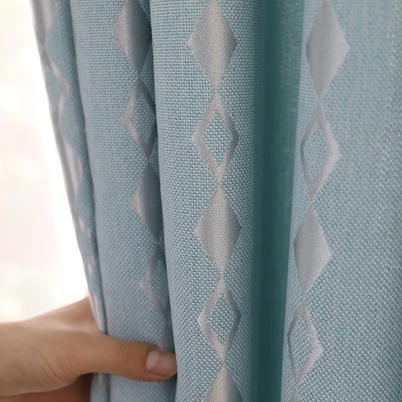 Simple and Fresh Lattice Thickening Blackout Curtains Fashion and Modern Style Living Room Bedroom Curtains
Simple and Fresh Lattice Thickening Blackout Curtains Fashion and Modern Style Living Room Bedroom Curtains