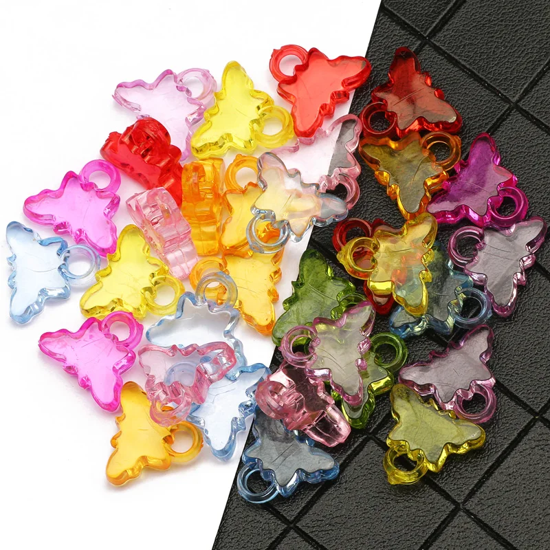 Colorful Mix Cartoon Butterfly Loose Spacer Beads 30pcs 17x15mm Transparent Acrylic Beads For Jewelry Making Diy Accessories
Colorful Mix Cartoon Butterfly Loose Spacer Beads 30pcs 17x15mm Transparent Acrylic Beads For Jewelry Making Diy Accessories