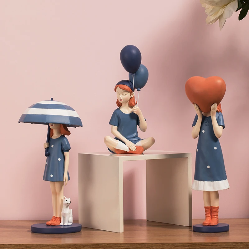 Girl Figurines Home Decor Character Model Resin Statue Living Room Decoration Desk Accessories Girl Gifts Christmas Decorations
Girl Figurines Home Decor Character Model Resin Statue Living Room Decoration Desk Accessories Girl Gifts Christmas Decorations