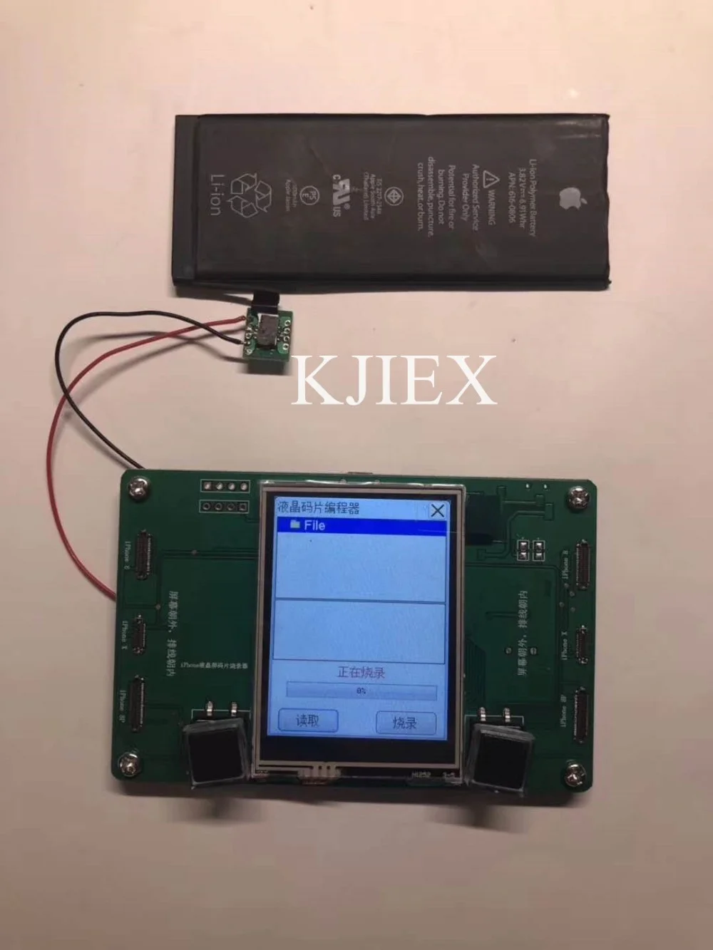 ЖК экран EEPROM Фоточувствительный программист для чтения и записи данных IPhone 8 Plus