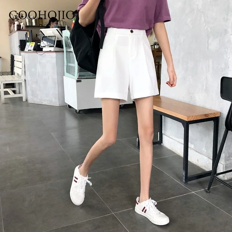 GOOHOJIO 2021 Spring and Summer High Waist Loose Five-point Pants Women Wide-leg Casual Shorts for Women Oversized Women Shorts
GOOHOJIO 2021 Spring and Summer High Waist Loose Five-point Pants Women Wide-leg Casual Shorts for Women Oversized Women Shorts