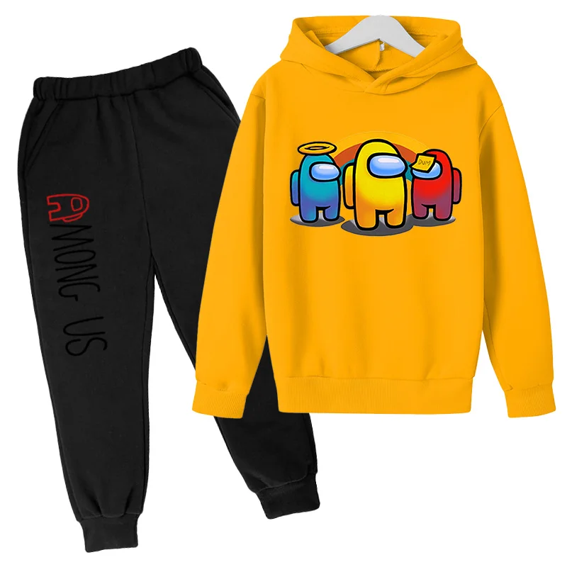 2021 Among Us Hoodies Pants Suit Boys girls Pullover Hoodies Baby Children Cotton Sweatshirt Kids Clothing Sweatshirt Pants Set
2021 Among Us Hoodies Pants Suit Boys girls Pullover Hoodies Baby Children Cotton Sweatshirt Kids Clothing Sweatshirt Pants Set