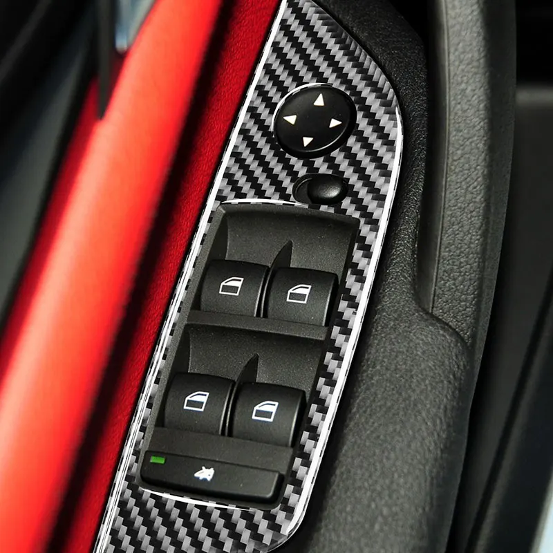 Carbon Fiber Car Accessories Interior Protective Window Lift Panel Not foldable Cover Trim Stickers For BMW E84 Old X1 2011-2015
Carbon Fiber Car Accessories Interior Protective Window Lift Panel Not foldable Cover Trim Stickers For BMW E84 Old X1 2011-2015