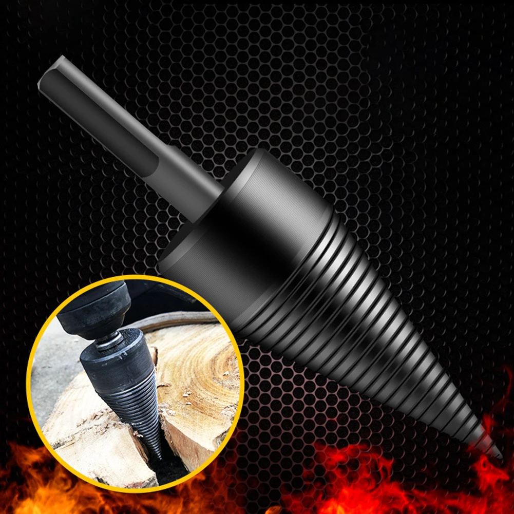 For Electric Hammer Drill Bit 4* 4x Firewood HSS Wood Splitting Screw Splitting Cone
For Electric Hammer Drill Bit 4* 4x Firewood HSS Wood Splitting Screw Splitting Cone