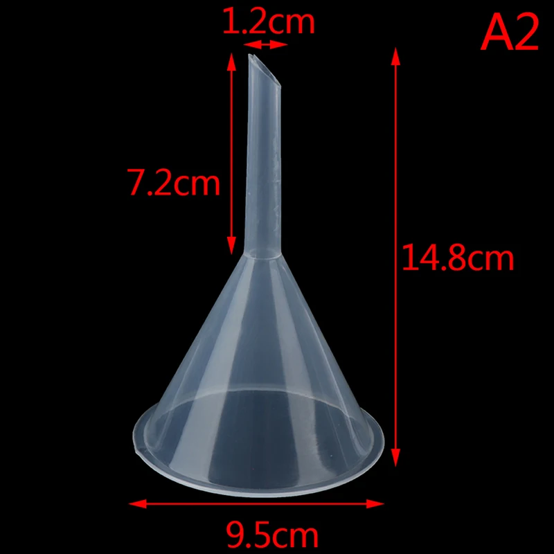 

1 шт. 90 мм мини пластиковая воронка Маленький раструб жидкости масляные воронки лабораторные инструменты школьные экспериментальные расхо...