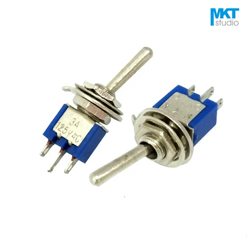 250Pcs Excellent Acting SMTS-102 ON-ON 2.54mm Pitch 3 Pins 2 Positions SPST 1P1T Miniature Toggle Switch
250Pcs Excellent Acting SMTS-102 ON-ON 2.54mm Pitch 3 Pins 2 Positions SPST 1P1T Miniature Toggle Switch