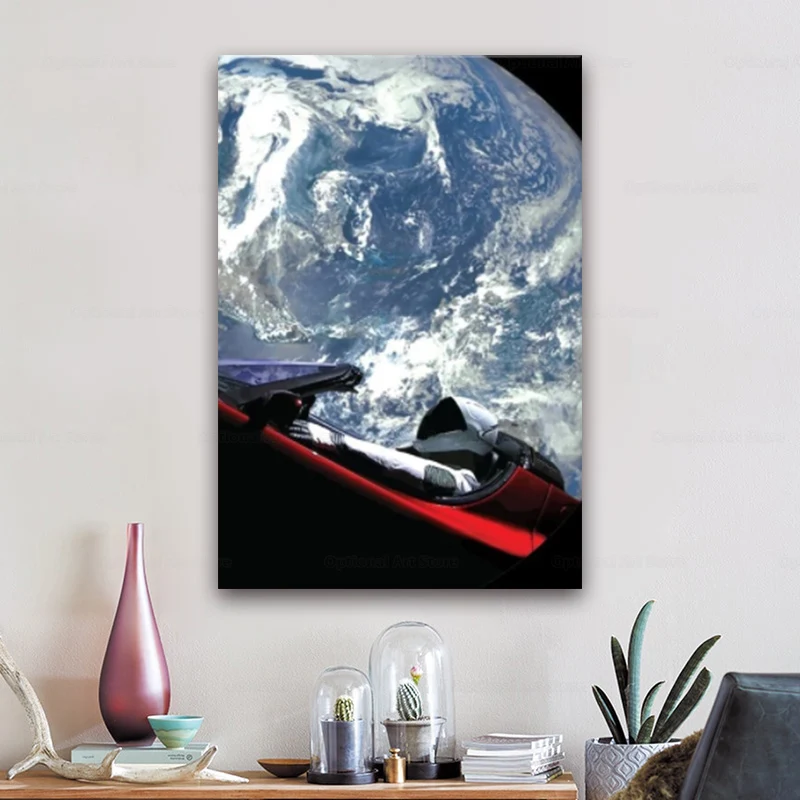 SpaceX Starman Wall Art Canvas Wall Pictures for Living Room Home Decor bed living Room Office Hotel Apartment
SpaceX Starman Wall Art Canvas Wall Pictures for Living Room Home Decor bed living Room Office Hotel Apartment