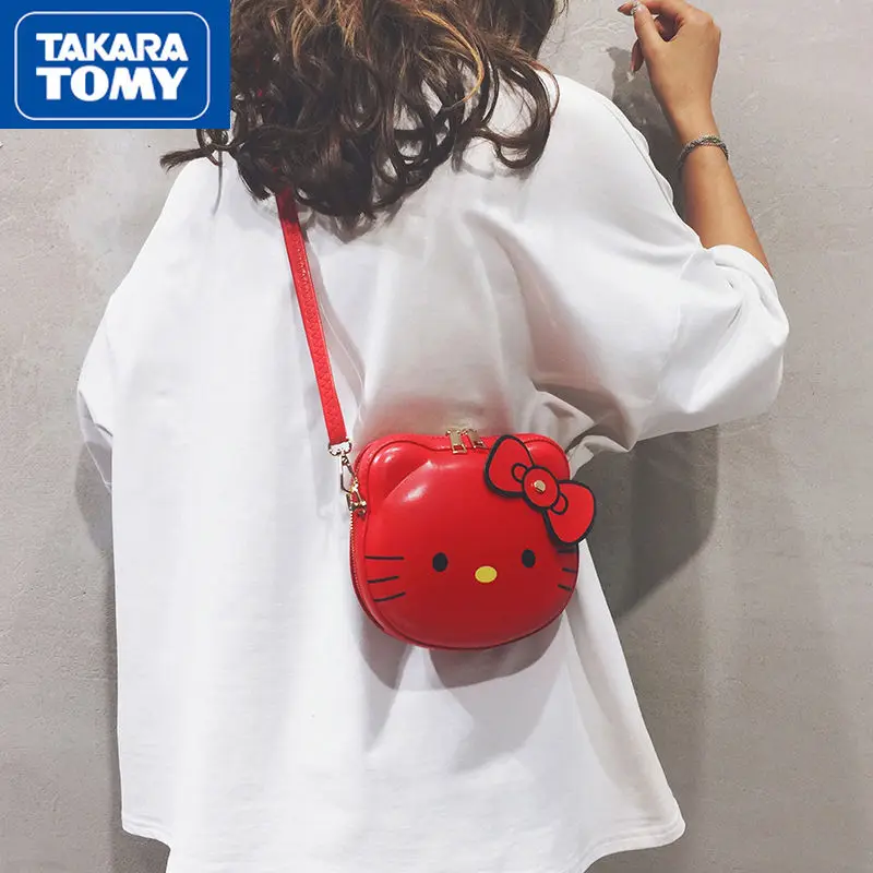 TAKARA TOMY Fashion Lady Personality PU Material Shoulder Bag Simple Cartoon Hello Kitty Broadband Children Messenger Bag
TAKARA TOMY Fashion Lady Personality PU Material Shoulder Bag Simple Cartoon Hello Kitty Broadband Children Messenger Bag