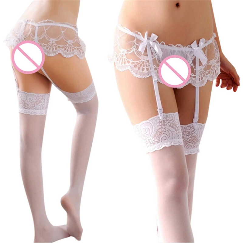Sexy Thigh High Stockings Erotic Open Crotch Stockings Lingerie Temptation Garter Pantyhose Embroidery Lace Top Sexy Stockings
Sexy Thigh High Stockings Erotic Open Crotch Stockings Lingerie Temptation Garter Pantyhose Embroidery Lace Top Sexy Stockings