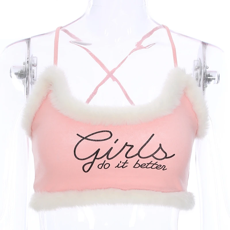 Kawaii Letter Print Y2K Summer Furry Sweet Pink Camis Top With Thin Strap Backless 2021New Cute Sleeveless Crop Cami Streetwear
Kawaii Letter Print Y2K Summer Furry Sweet Pink Camis Top With Thin Strap Backless 2021New Cute Sleeveless Crop Cami Streetwear