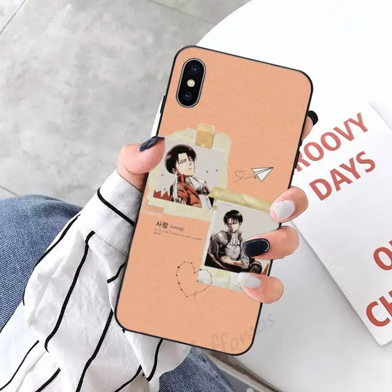 Attack On Titan Levi Ackerman Phone Case for iPhone 11 12 pro XS MAX 8 7 6 6S Plus X 5S SE 2020 XR
Attack On Titan Levi Ackerman Phone Case for iPhone 11 12 pro XS MAX 8 7 6 6S Plus X 5S SE 2020 XR