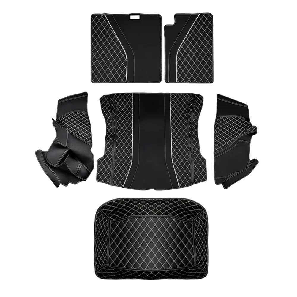 Model 3 Wear Dirt Resistant Leather Pad Interior Accessories Car Rear Tail Box Cushion Trunk Mat With Bottom Mat
Model 3 Wear Dirt Resistant Leather Pad Interior Accessories Car Rear Tail Box Cushion Trunk Mat With Bottom Mat