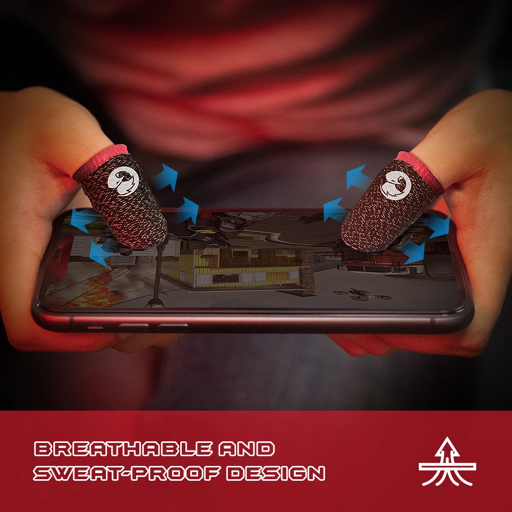 GameSir Talons Sweatproof Gaming Finger Gloves 1 Pair of Professional Thumbs Sleeve for PUBG Call of Duty Mobile Legends
GameSir Talons Sweatproof Gaming Finger Gloves 1 Pair of Professional Thumbs Sleeve for PUBG Call of Duty Mobile Legends