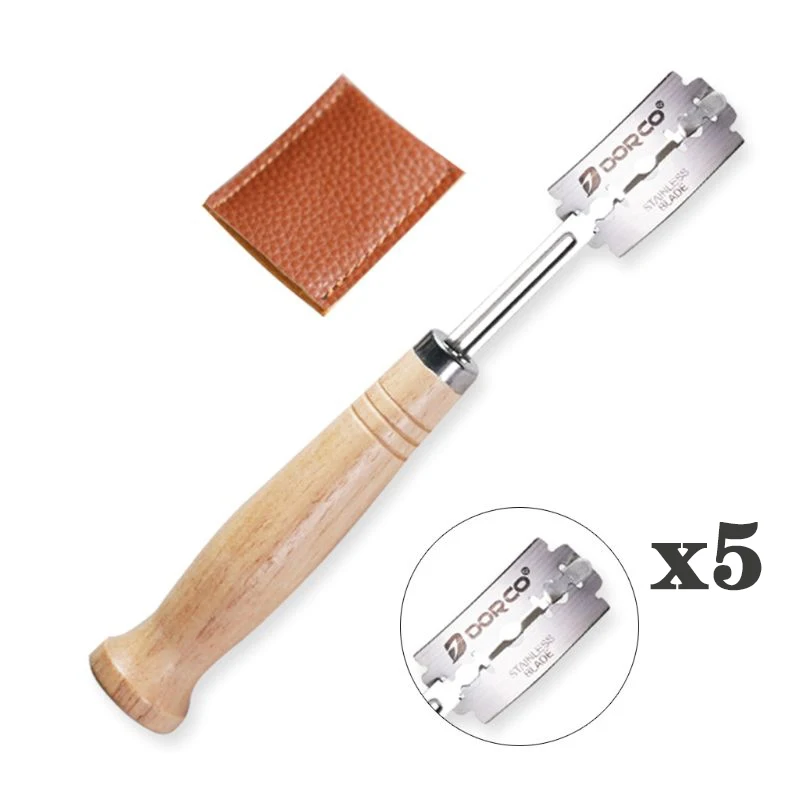 Specialty Bread Arc Curved Knife Wood Handle 4Pcs Replacement Blades Western Baguette Cutting French Toast Bagel Cutter Jy24 20
Specialty Bread Arc Curved Knife Wood Handle 4Pcs Replacement Blades Western Baguette Cutting French Toast Bagel Cutter Jy24 20