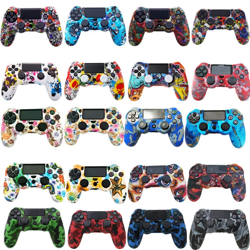 Protective Cover For Sony Playstation 4 Pro Controller Handle Silicone Camo Protective Skin Case Comic Style Silicone Cover
Protective Cover For Sony Playstation 4 Pro Controller Handle Silicone Camo Protective Skin Case Comic Style Silicone Cover