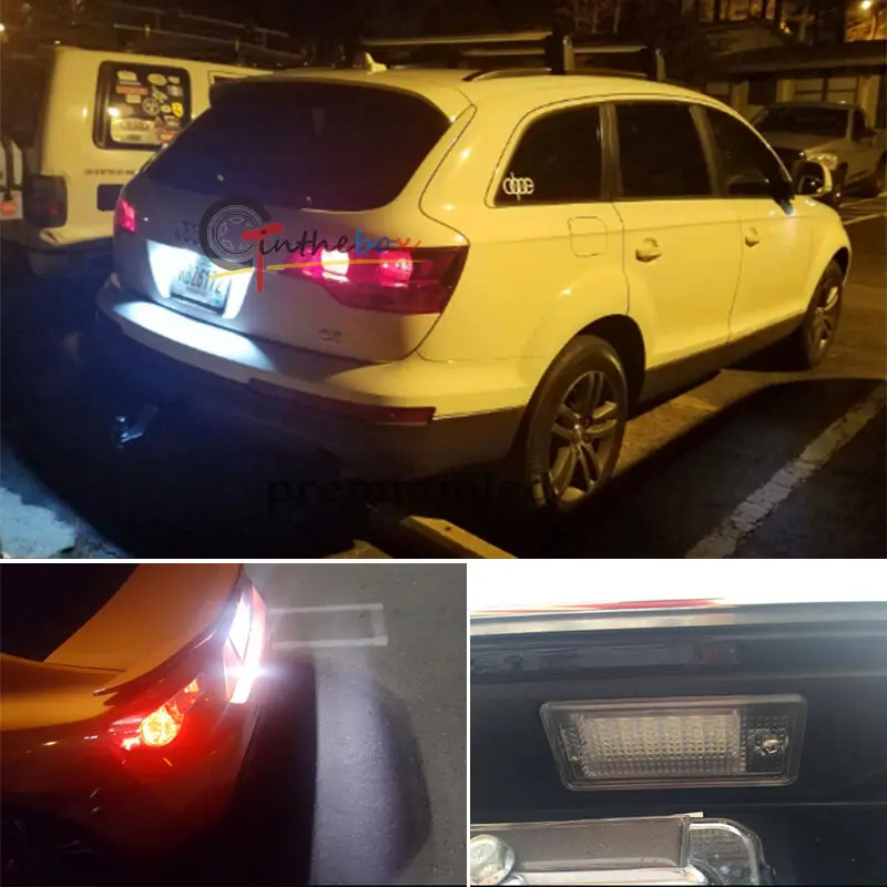 Gtinthebox 2pcs Error Free Super Xenon White 18-SMD LED License Plate Lights For Audi A3 A4 A6 S6 A8 Q7
Gtinthebox 2pcs Error Free Super Xenon White 18-SMD LED License Plate Lights For Audi A3 A4 A6 S6 A8 Q7