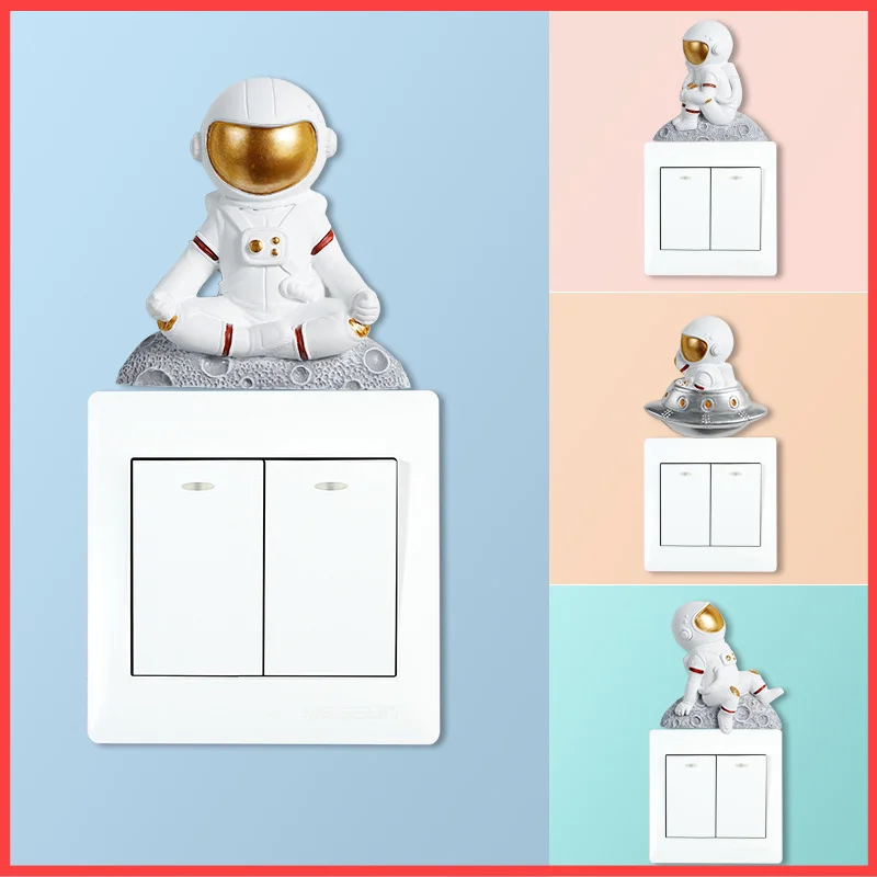 3D Space Astronaut Resin Switch Sticker Wall Sticker Accessories Socket Decoration Bedroom Home Decor Poster on-off Sticker
3D Space Astronaut Resin Switch Sticker Wall Sticker Accessories Socket Decoration Bedroom Home Decor Poster on-off Sticker