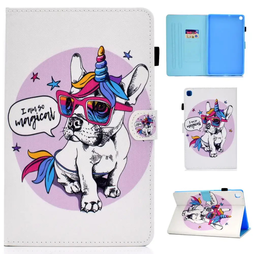 Чехол для Samsung Galaxy Tab S6 Lite 10 4 SM P610 P615 2020 выпуск Kawaii Caqa чехол с бумажником и кармашком