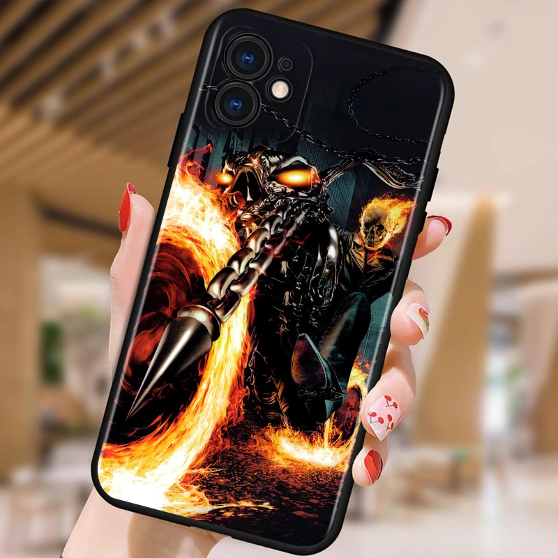 Marvel Ghostrider for iphone 5 5S 6 7 8 X XR XS 11 12 SE MAX Plus Pro mini 2020 TPU Black Phone Case
Marvel Ghostrider for iphone 5 5S 6 7 8 X XR XS 11 12 SE MAX Plus Pro mini 2020 TPU Black Phone Case