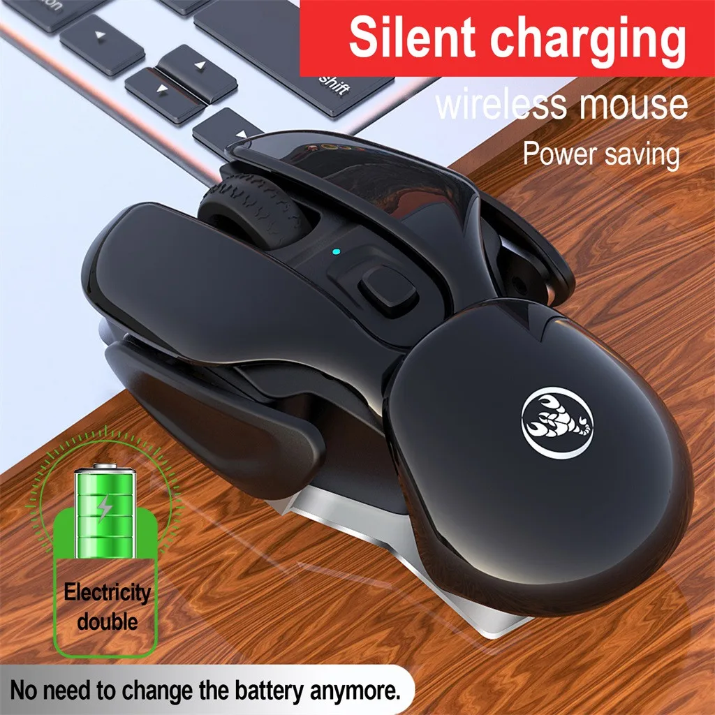 mosunx Wireless Mouse 2.4G Wireless 1600DPI Metal Computer mouse wireless rechargeable silent mouse for Laptop PC 110#2
mosunx Wireless Mouse 2.4G Wireless 1600DPI Metal Computer mouse wireless rechargeable silent mouse for Laptop PC 110#2