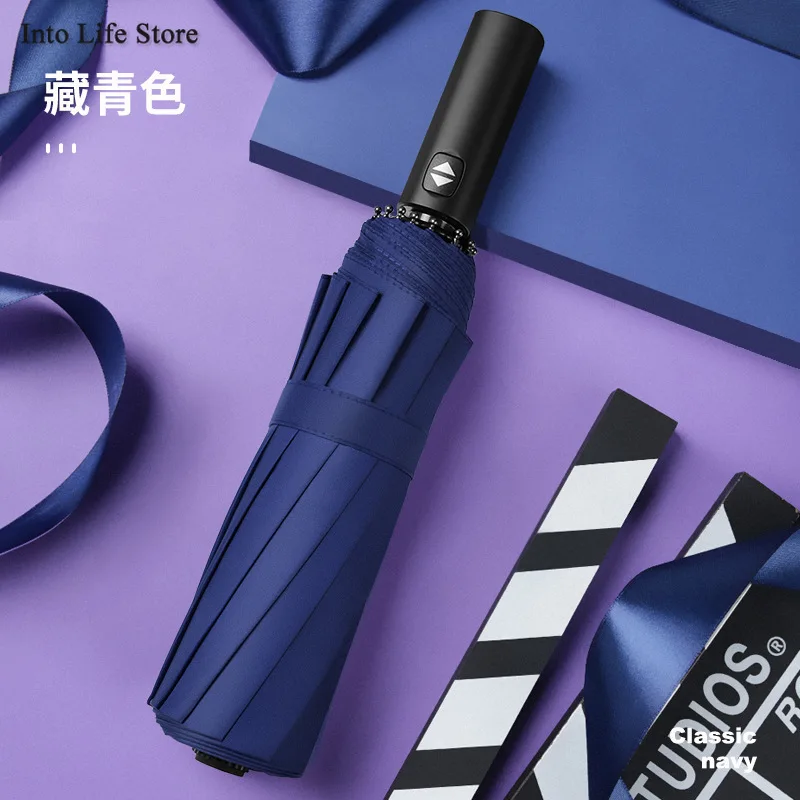 12K Windproof Automatic Umbrella Beach Clear Umbrellas Parasols Luxury Three Folding Umbrella Rain Women Men Business Gift Ideas
12K Windproof Automatic Umbrella Beach Clear Umbrellas Parasols Luxury Three Folding Umbrella Rain Women Men Business Gift Ideas