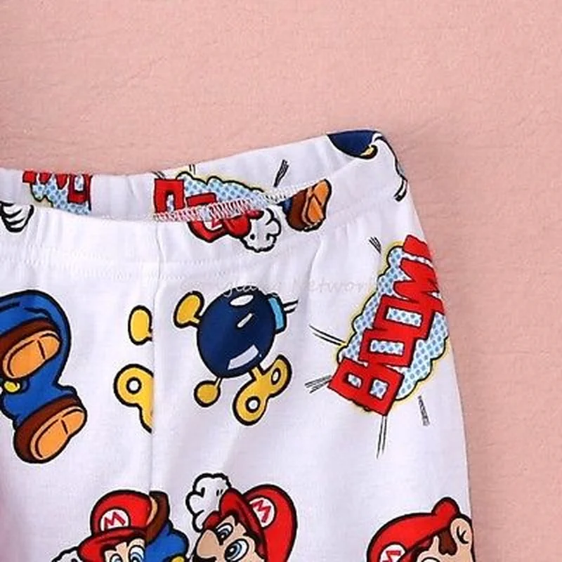 Cartoon Kids Toddler Boys Super Mario Sleepwear Nightwear Pajamas Sets Baby Clothing 1-7Y Children'S Clothing Pajama Sets
Cartoon Kids Toddler Boys Super Mario Sleepwear Nightwear Pajamas Sets Baby Clothing 1-7Y Children'S Clothing Pajama Sets